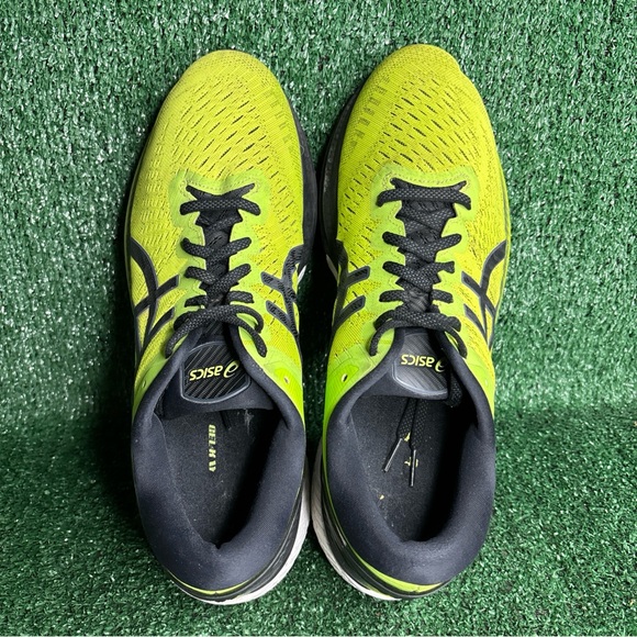 Asics Mens Gel Kayano 27 Green Black Running Shoes Sneakers Size 11.5 - Picture 5 of 12